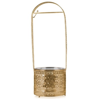 Δοχείο για Κάρβουνα Ναργιλέ Μεγάλο Χρυσό